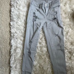 Grey Jeans american eagle